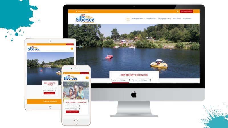 WordPress Relaunch – Ferienpark Silbersee