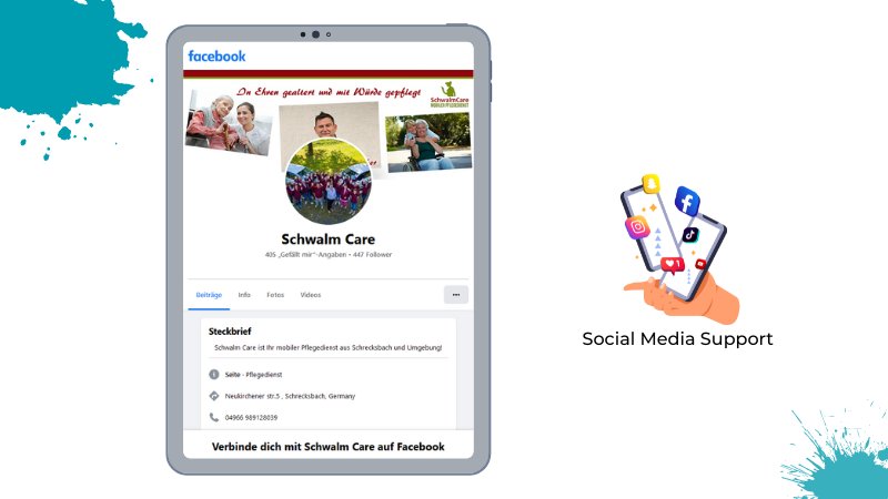 Social Media Support – Schwalm Care