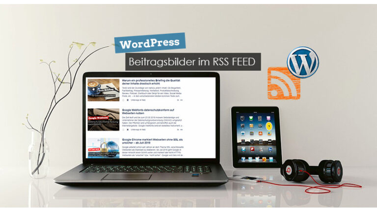 WordPress Featured Image im RSS Feed anzeigen